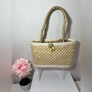 NWOT The SAK Cinched Straw Tote